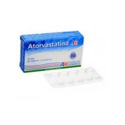 Atorvastatina 10 mg (FARMACUNDINAMARCA) Caja*30 Tabletas Recubiertas American Generics