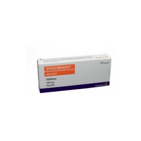 Tenormin 100 mg Tabletas AstraZeneca (Envíos Regionales y Nacionales) caja*14 unidades