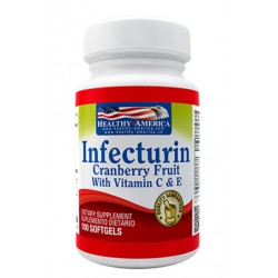 INFECTURIN CRANBERRY FRUIT WITH VITAMIN C & E (ENVIOS REGIONALES Y NACIONAL)