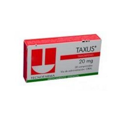 Taxus 20 mg Comprimidos Tecnofarma (Envíos Regionales y Nacionales) caja*30 unidades