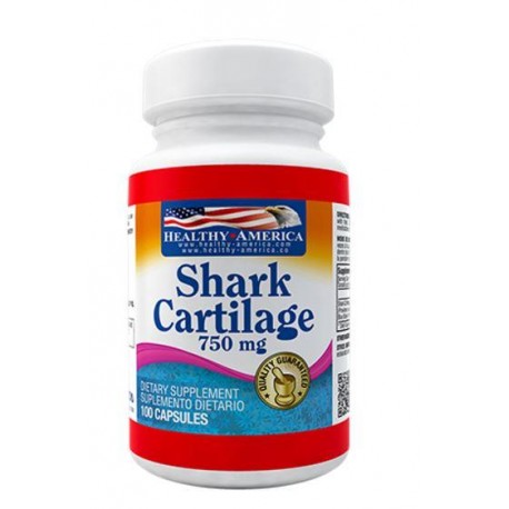 SHARK CARTILAGE 750mg (ENVIOS REGIONALES Y NACIONAL) FCO*100 UNIDADES