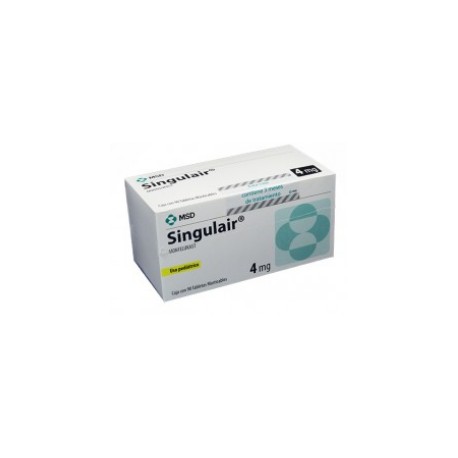 Singulair 4 mg Pediátrico Tabletas Masticables MSD (Envíos Regionales y Nacionales) caja*90 unidades