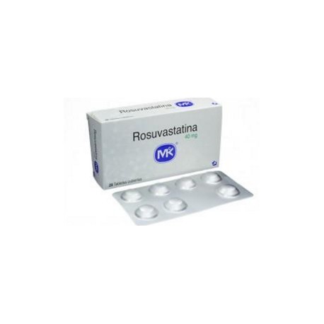 Rosuvastatina 40 mg Tabletas Cubiertas Tecnoquímicas (Envíos Regionales y Nacionales) caja*28 unidades