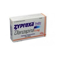 Zyprexa Zydis 5 mg Tabletas Dispersables Lilly (Envíos Regionales y Nacionales) caja*14 unidades