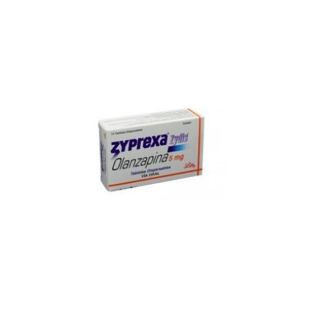 Zyprexa Zydis 5 mg Tabletas Dispersables Lilly (Envíos Regionales y Nacionales) caja*14 unidades