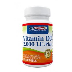 VITAMIN D3 2.000 IU SOFTGELS (ENVIOS REGIONALES Y NACIONAL) FCO*100 UNIDADES