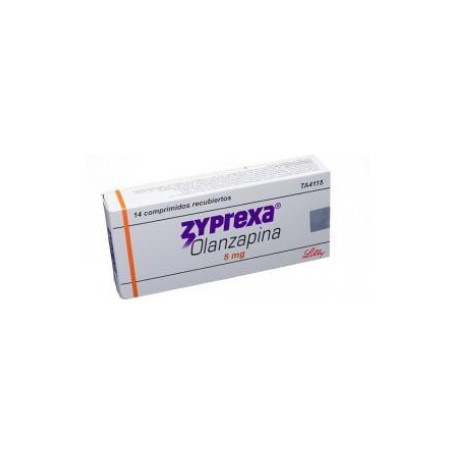 Zyprexa 5 mg Comprimidos Recubiertos Lilly (Envíos Regionales y Nacionales) caja*14 unidades