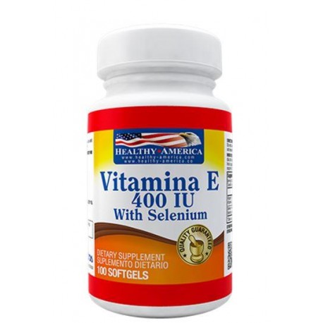 VITAMIN E 400 IU with SELENIUM (ENVIOS REGIONALES Y NACIONAL) FCO*100 UNIDADES