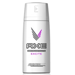 DESODORANTE AXE EXCITE AEROSOL (envios regionales y nacional) LATA*90 GRAMOS