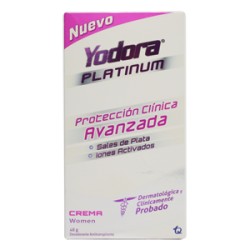 DESODORANTE YODORA PLATINUM CLINICAL CREMA WOMEN (envíos regionales y nacional)