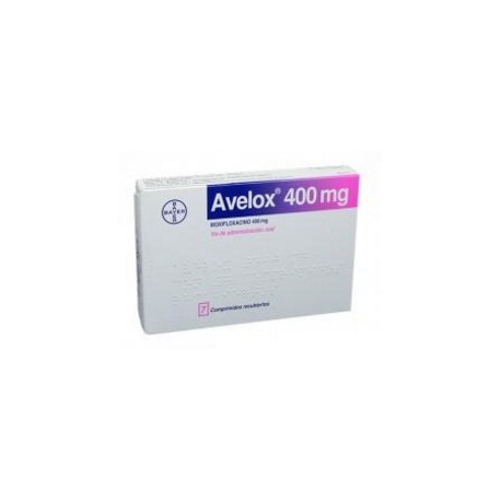 Avelox 400 mg (FARMACUNDINAMARCA) Caja *7 Comprimidos Recubiertos Bayer