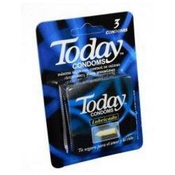 Today Lubricado (ENVIOS REGIONALES Y NACIONAL) Caja*3 Condones – Protección Para Tu Sexualidad