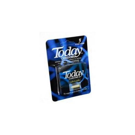 Today Lubricado (ENVIOS REGIONALES Y NACIONAL) Caja*3 Condones – Protección Para Tu Sexualidad