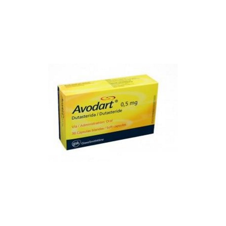 Avodart 0,5 mg (FARMACUNDINAMARCA) Caja*30 Cápsulas Blandas - Glaxosmithkline