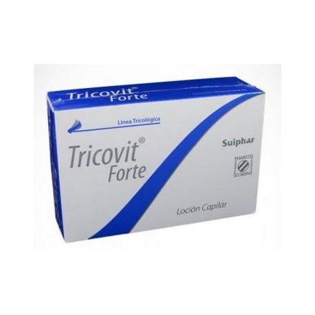 Tricovit Forte (ENVIOS REGIONALES Y NACIONAL) Caja*10 Fcos Loción Capilar - Alopecia