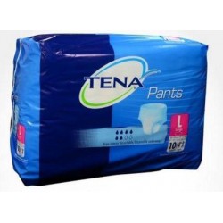 Tena Pants Ropa Interior (ENVIOS REGIONALES Y NACIONAL) Desechable Bolsa*10 Unidades Talla L