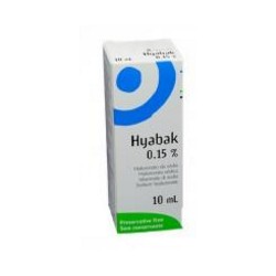 HYABAK SOLUCION OFTALMICO 0,15 % (Envíos Regionales y Nacionales) FCO*5ML