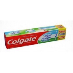 Crema Dental Colgate Triple Acción (ENVIOS REGIONALES Y NACIONAL) Tubo*63 mL