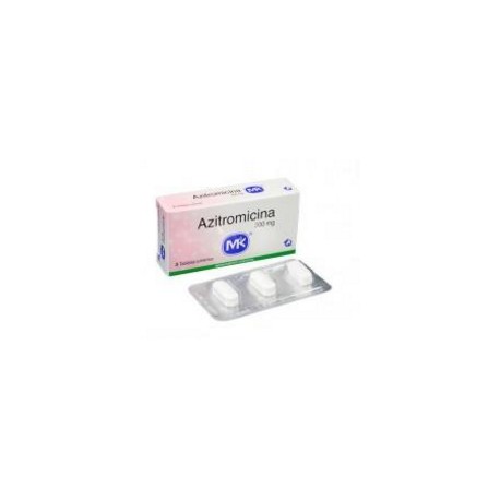 Azitromicina 500 mg (FARMACUNDINAMARCA) Caja*3 Tabletas Cubiertas Tecnoquímicas