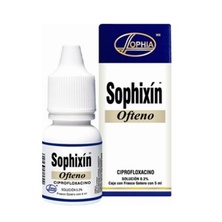 Sophixín Ofteno ( ENVIOS REGIONALES Y NACIONAL) Frasco Gotero*5 mL - Laboratorios Sophia S.A.