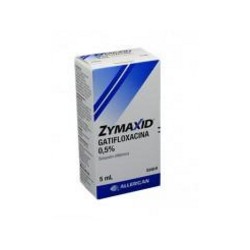 ZYMAXID (gatifloxacina) soucion oftalmico (Envíos Regionales y Nacionales) fco*5ml