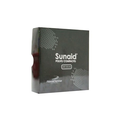 SUNAID POLVO COMP PIEL OSCURA (envíos regionales y nacional) Estuche*12.00Grs