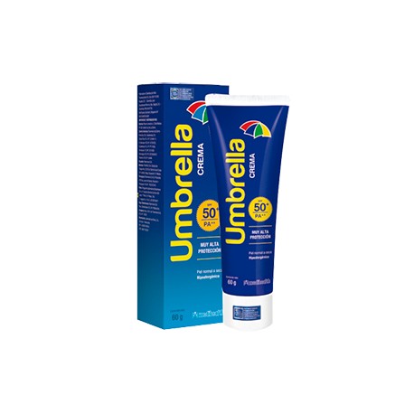 UMBRELLA CREMA FPS 50 (envíos regionales y nacional) Tubo*60.00 Grs