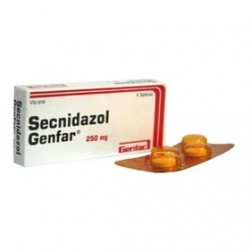 SECNIDAZOL 250MG GENFAR (FARMACUNDINAMARCA) CAJA *4 TABLETAS