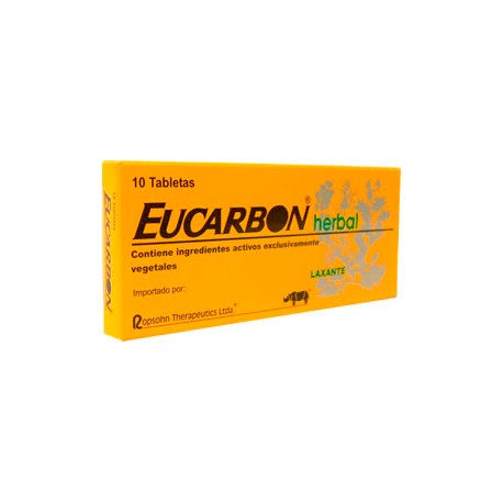 EUCARBON HERBAL (envios regionales y nacional) CAJA*10 TAB