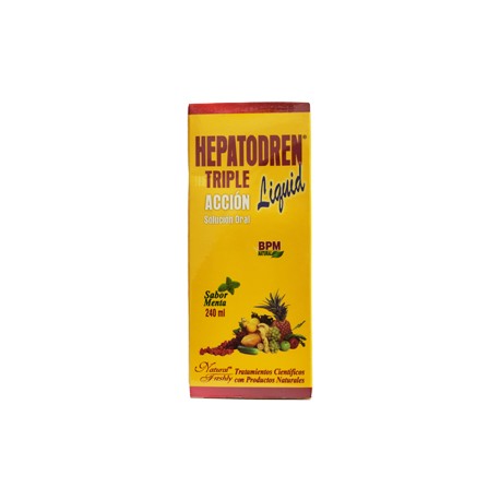 HEPATODREN (envios regionales y nacional) FRASCO*240 ML