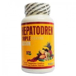 HEPATODREN TRIPLE ACCIÓN ( envíos regionales y nacional) Frasco*50.00 CAPSULA