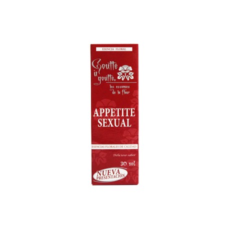 ESENCIA GOUTTE GOUTTE APPETITE SEXUAL Frasco*30.00 Ml (envios regionales y nacional)