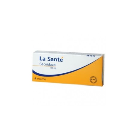 SECNIDAZOL 500MG LASANTE (FARMACUNDINAMARCA) CAJA*4 TABLETAS