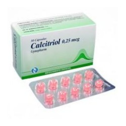 Calcitriol 0,25 mcg (FARMACUNDINAMARCA) Caja*30 Cápsulas Laboratorios Synthesis