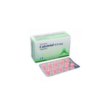 Calcitriol 0,25 mcg (FARMACUNDINAMARCA) Caja*30 Cápsulas Laboratorios Synthesis