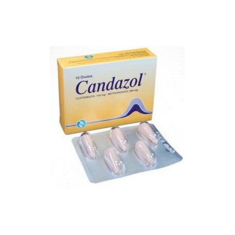 Candazol (FARMACUNDINAMARCA) Caja*10 Óvulos Laboratorios Synthesis