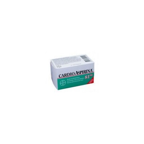 Cardio Aspirina 81 mg (FARMACUNDINAMARCA) Caja *24 Tabletas Bayer