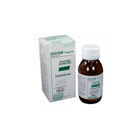 Celectan 100 mg/5 mL (FARMACUNDINAMARCA) Frasco* 60 mL Polvo Para Reconstituir - Antiparasitario