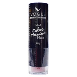 LABIAL VOGUE COLOR MANIAC ROSA VINTAGE BARRA*4 GRS ( ENVIOS REGIONALES Y NACIONAL)