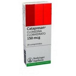 Catapresan 150 mcg (FARMACUNDINAMARCA) Caja*20 Comprimidos Boehringer Ingelheim