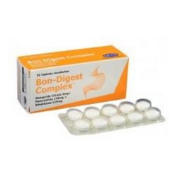 Bon-Digest Complex (FARMACUNDINAMARCA) Caja*30 Tabletas Recubiertas LaFrancol