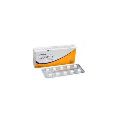 Cetirizina 10 mg (FARMACUNDINAMARCA) Caja*10 Tabletas – La Santé