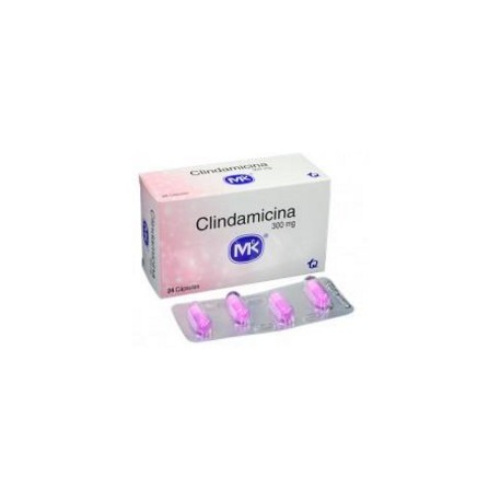 Clindamicina 300 mg (FARMACUNDINAMARCA) Caja *24 Cápsulas - Tecnoquímicas