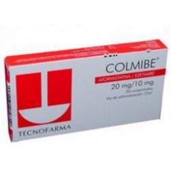 Colmibe 20 mg / 10 mg (FARMACUNDINAMARCA) Caja*30 Comprimidos - Tecnofarma