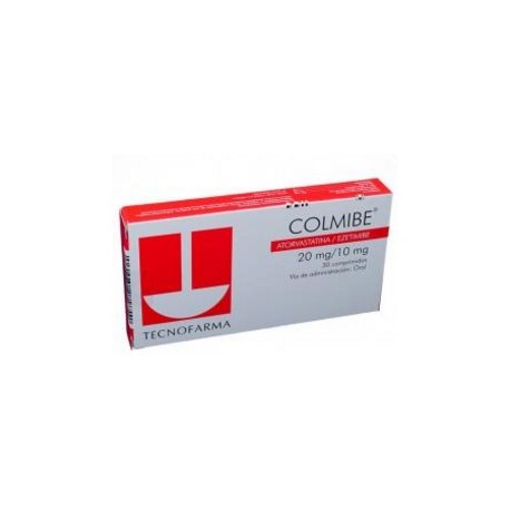 Colmibe 20 mg / 10 mg (FARMACUNDINAMARCA) Caja*30 Comprimidos - Tecnofarma