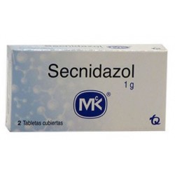 SECNIDAZOL 1GR (FARMACUNDINAMARCA) CAJA *2 TABLETAS