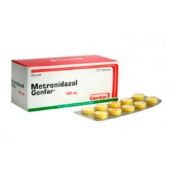 METRONIDAZOL*500 MG (FARMACUNDINAMARCA) CAJA*10 TABLETAS GENFAR