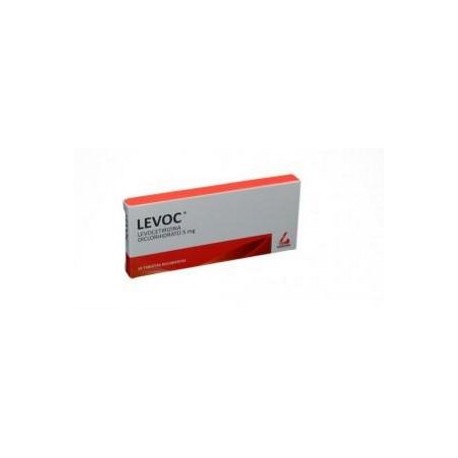 Levoc 5 mg (ENVIOS REGIONALES Y NACIONAL) Caja*10 Tabletas Recubiertas – Legrand