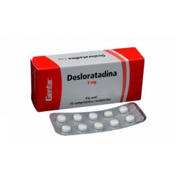 Desloratadina 5 mg (ENVÍOS REGIONALES Y NACIONAL) Caja*10 Comprimidos  Recubiertos - Genfar - FarmaEliteColombia Envíos a Toda Co
