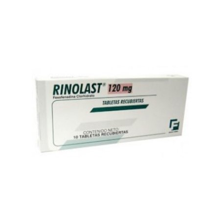 Rinolast 120 mg Tabletas Recubiertas Farma De Colombia (Envíos Regionales y Nacionales) caja*10 unidades